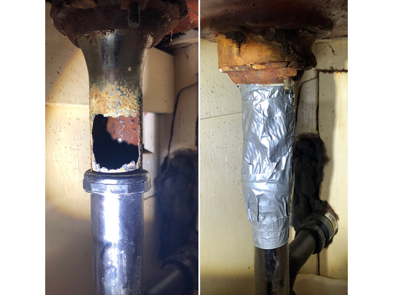 AMI - home inspection sample - Plumbing