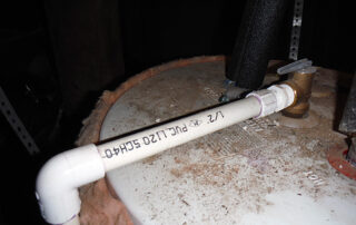 AMI - home inspection sample - Use Proper Piping